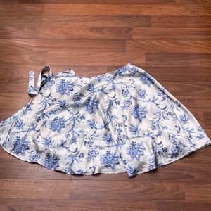 Silk urban outfitters wrap skirt